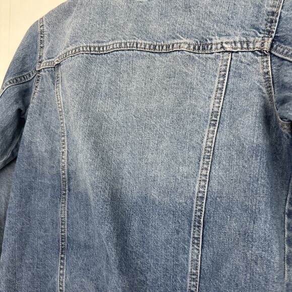 OshKosh Kids Denim Jean Jacket - Size 14 - Button Snap - Picture 6 of 7